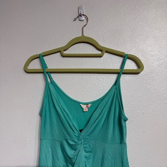 Guess Green Front Knot Tank Top Sz S NWT - Picture 4 of 12